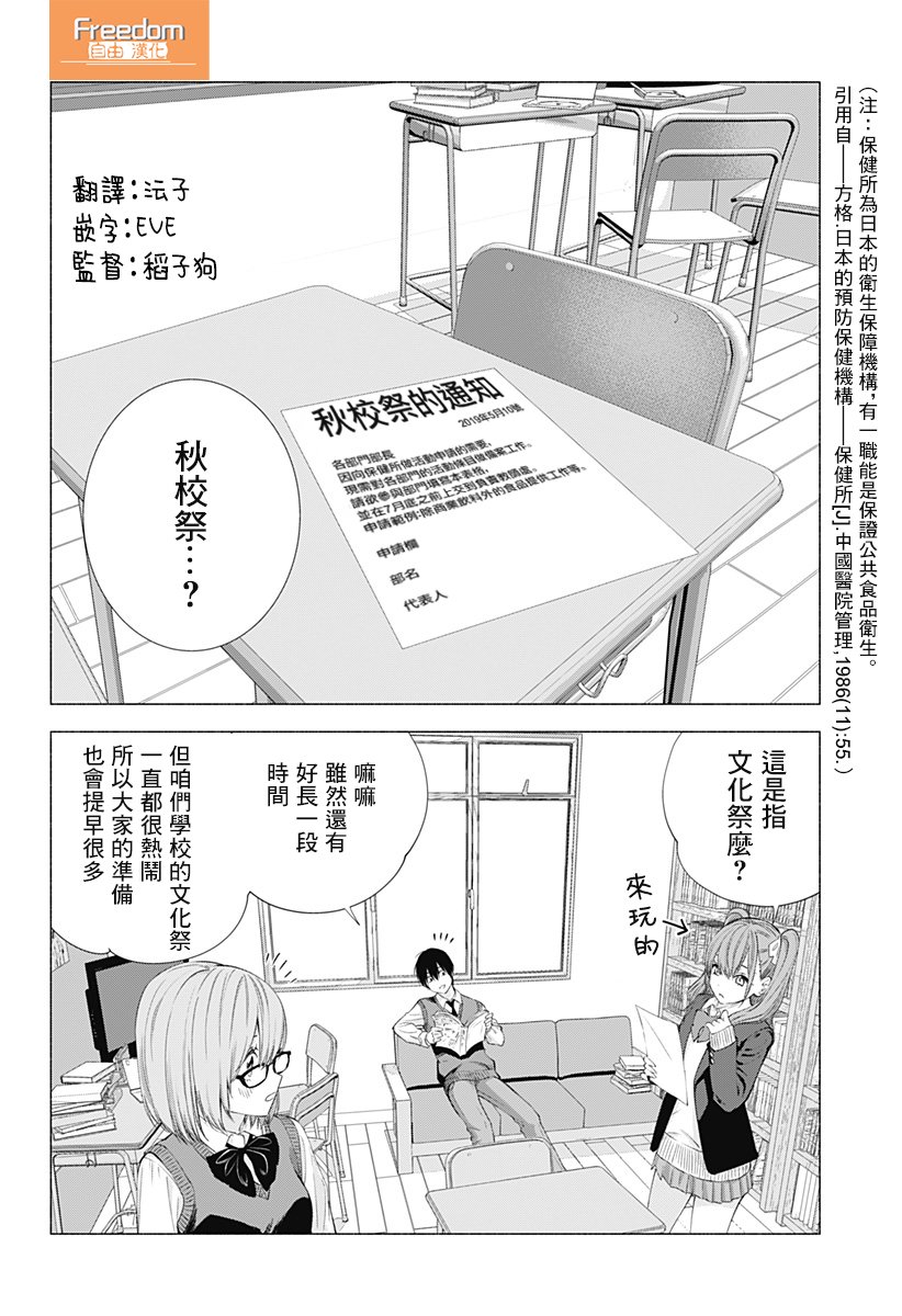 2.5次元的诱惑 第17话 第1页