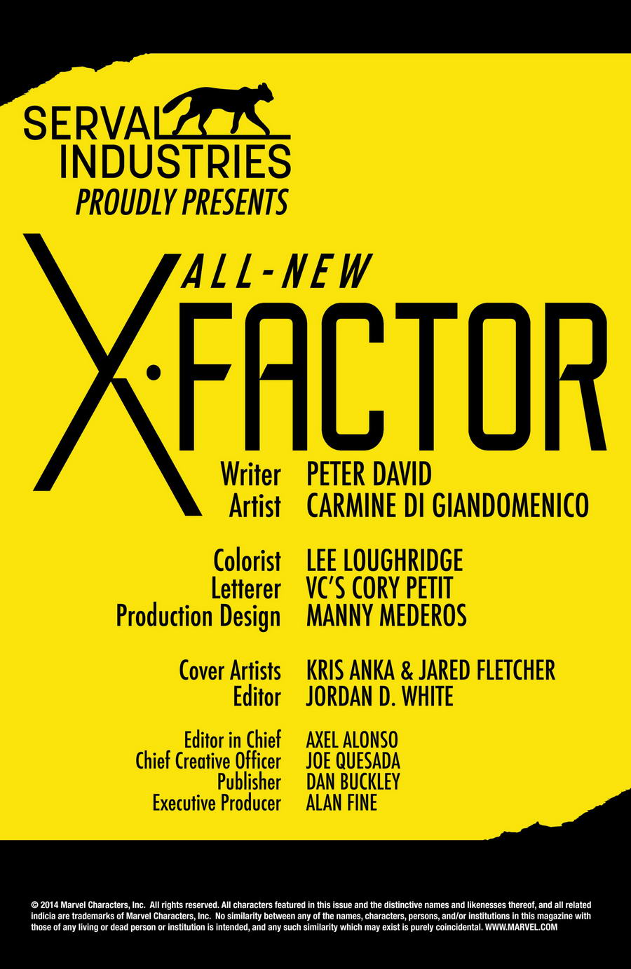 all new x-factor第1卷图