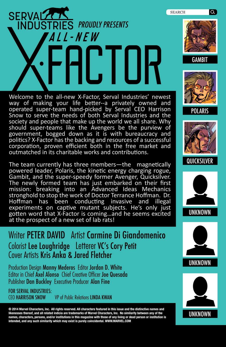 all new x-factor第2卷图