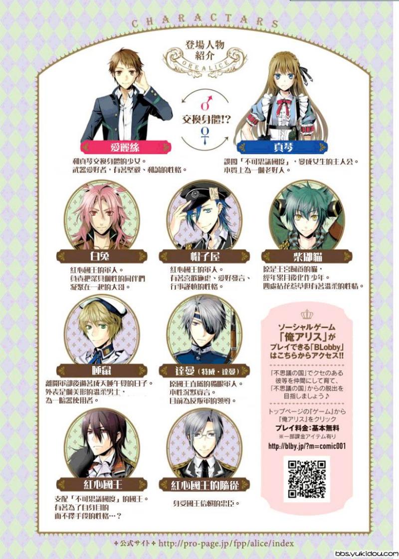 俺是爱丽丝 第1话 第4页