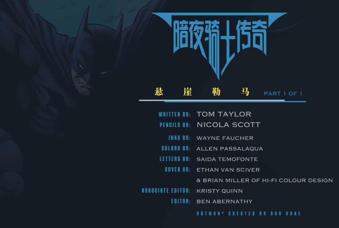 暗夜骑士传奇第3卷图