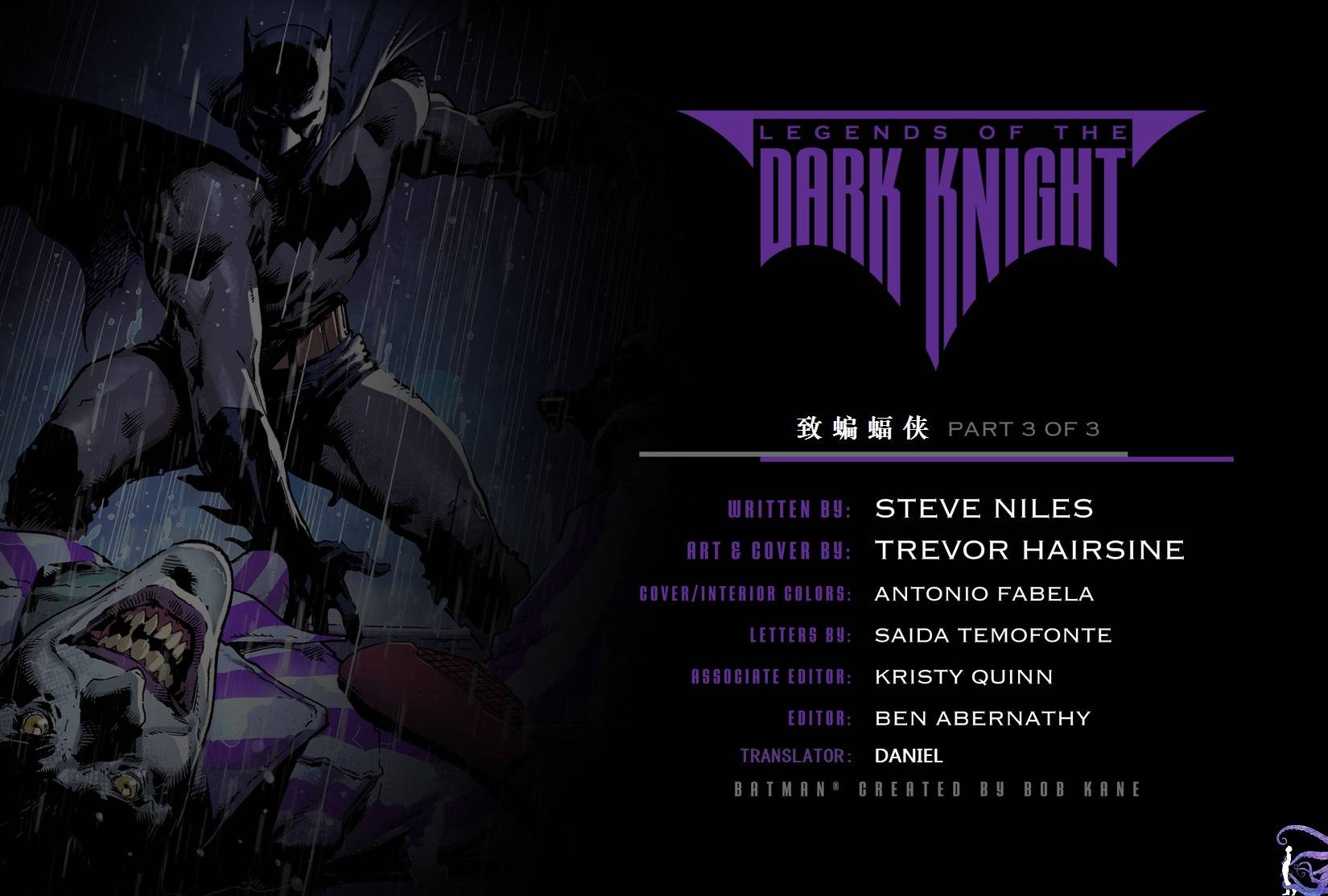 暗夜骑士传奇第9卷图