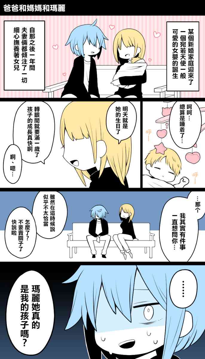 爸爸变成妈妈的故事1话图