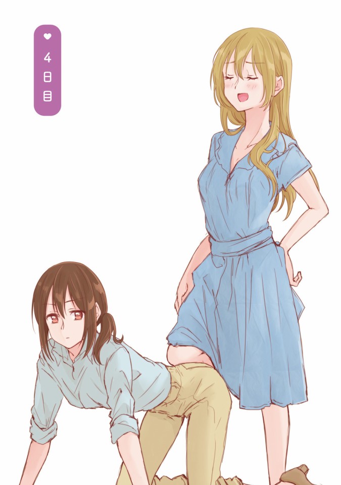 百合社会人的同居生活5话图