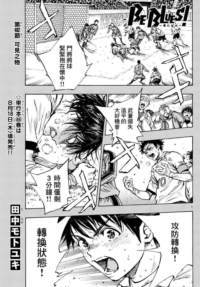 BE BLUES!~化身为青482话图