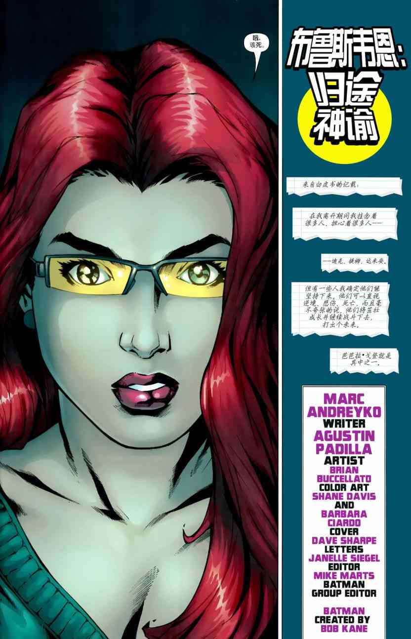 布鲁斯·韦恩-蝙蝠侠归途7卷图