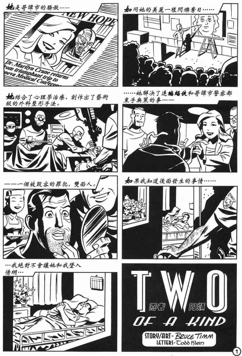 蝙蝠侠-黑白世界 1话 第14页