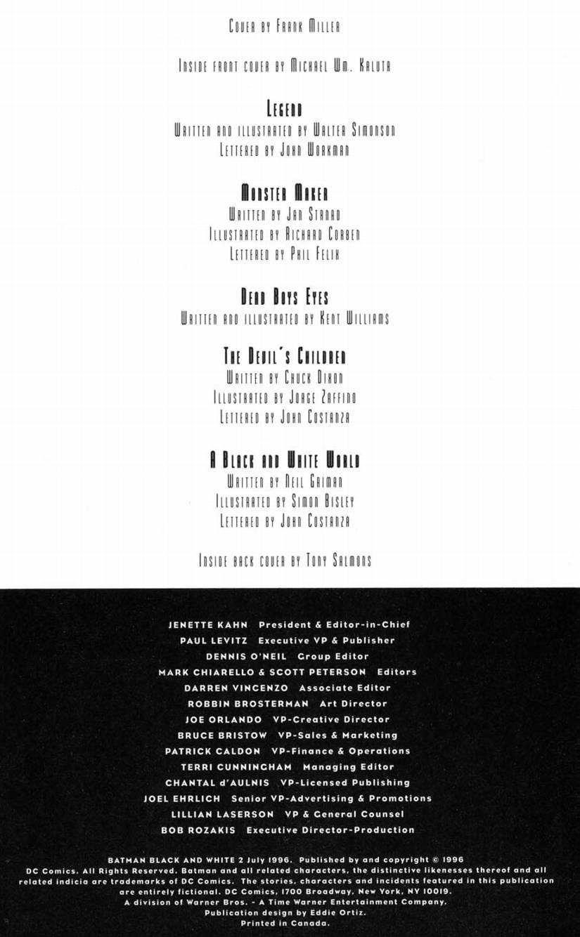 蝙蝠侠-黑白世界 2话 第3页