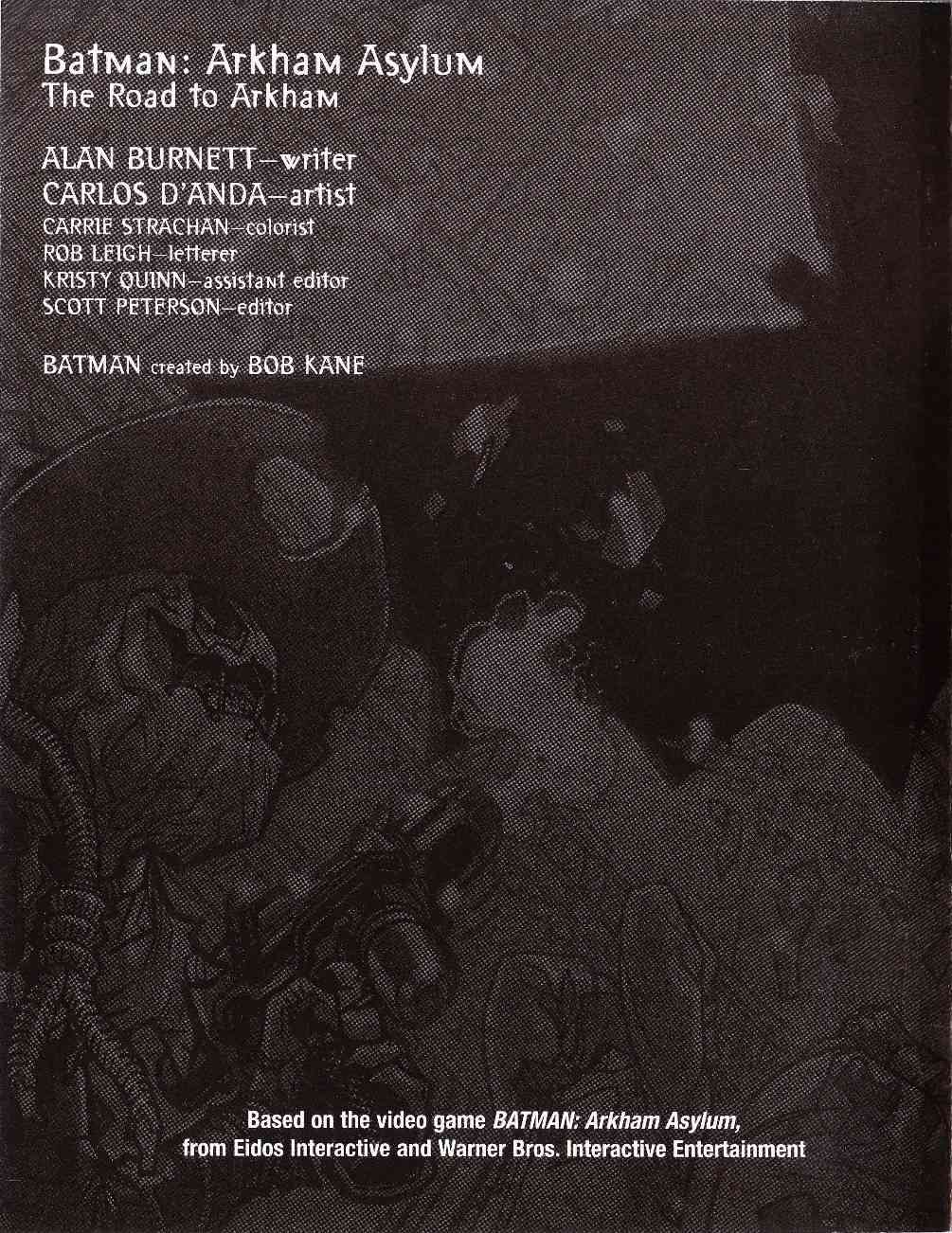 蝙蝠侠-阿克汉疯人院(电玩版) 1卷 第1页