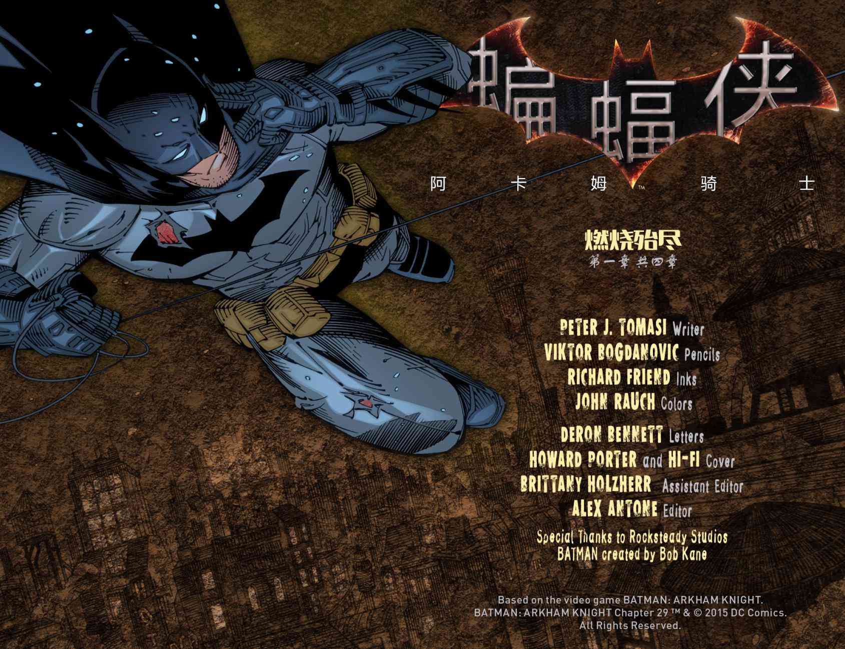 蝙蝠侠：阿卡姆骑士29卷图