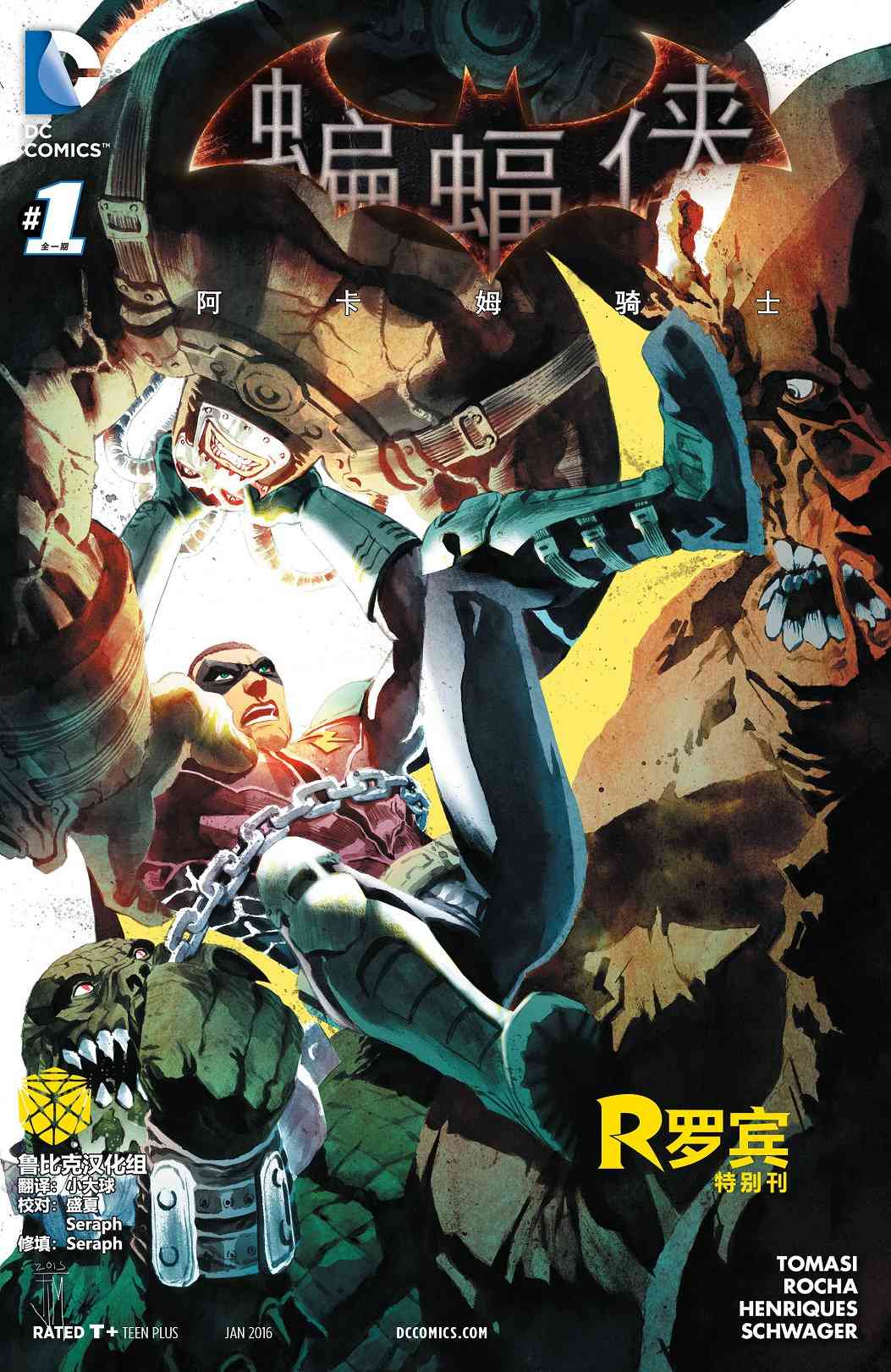 蝙蝠侠：阿卡姆骑士罗宾特刊图