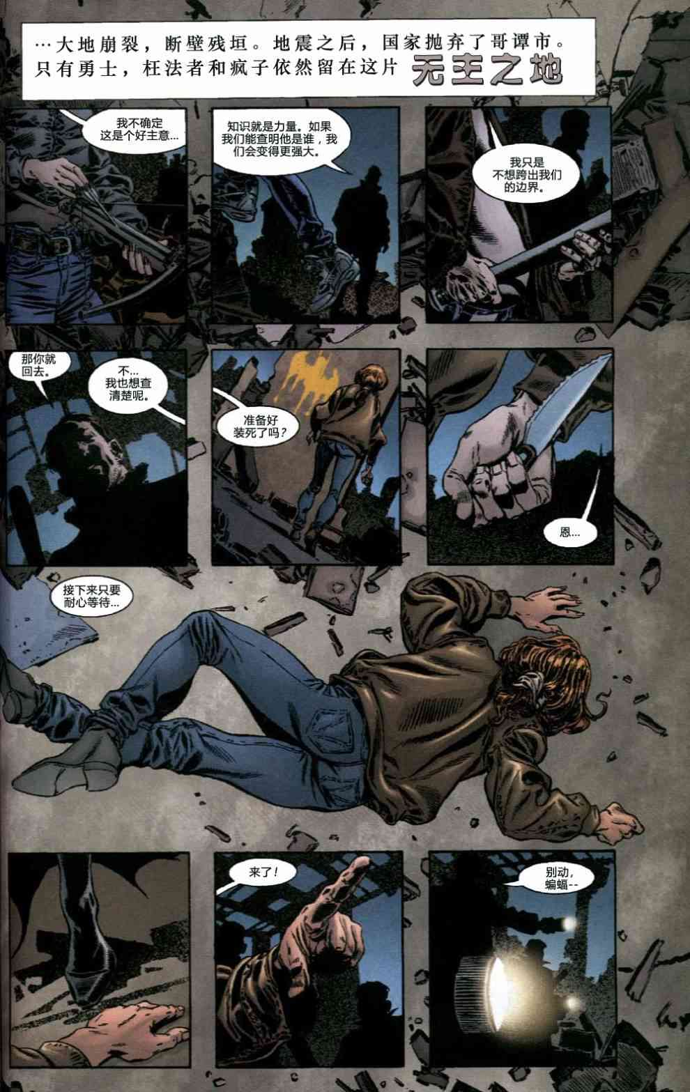 蝙蝠侠：无主之地2.4卷图