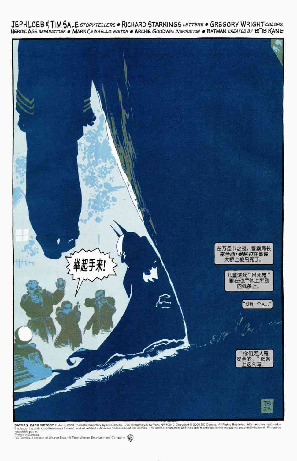 蝙蝠侠:黑暗胜利7卷图