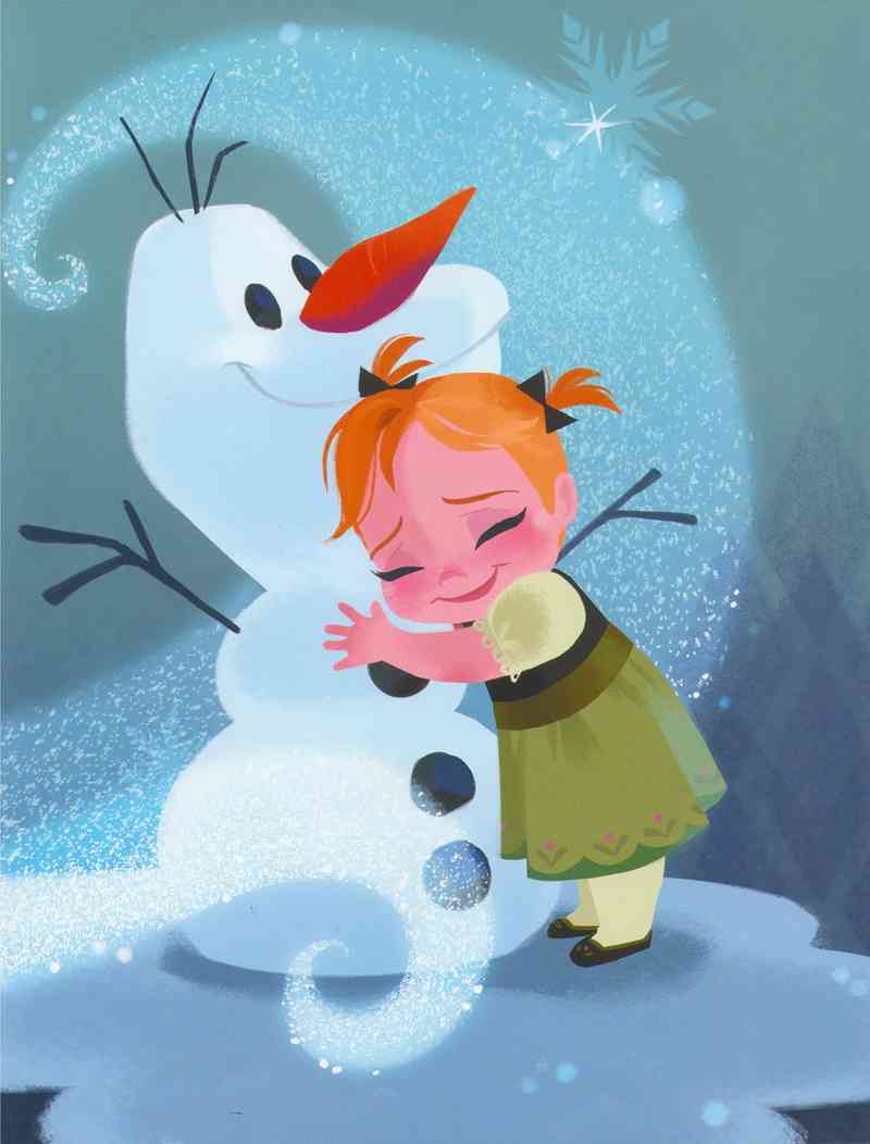 冰雪奇缘绘本 1卷 第3页