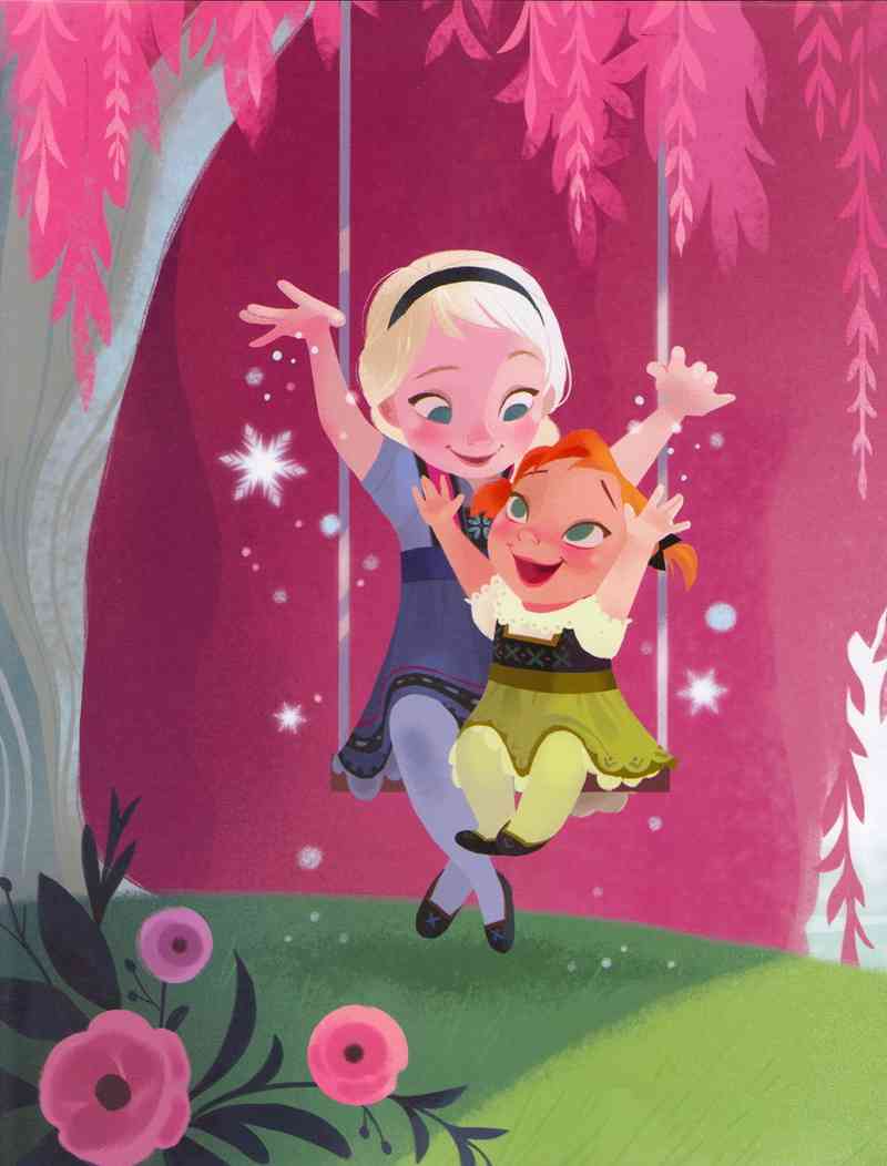 冰雪奇缘绘本 1卷 第8页