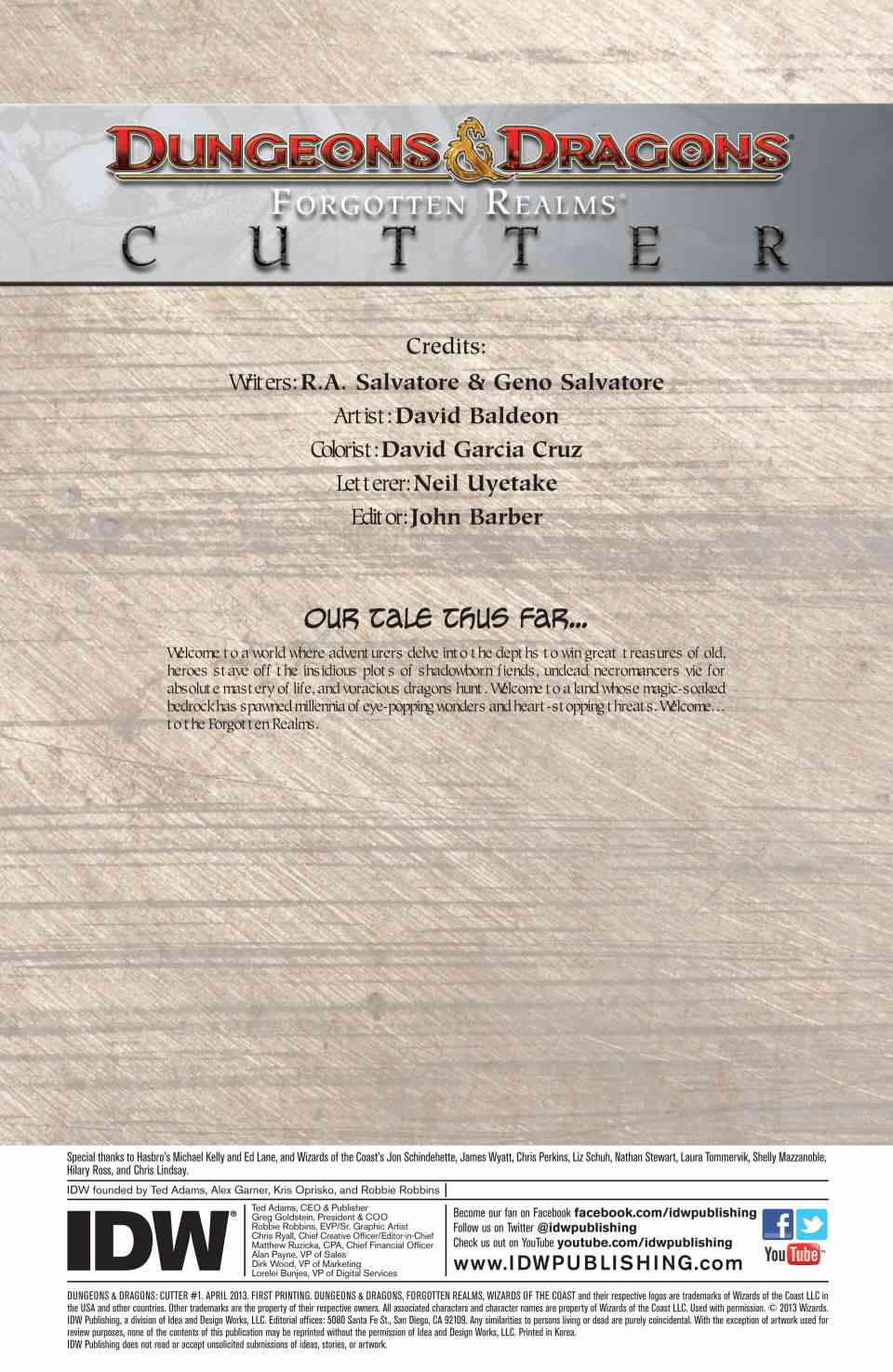 被遗忘的国度：切割者 1话 第1页