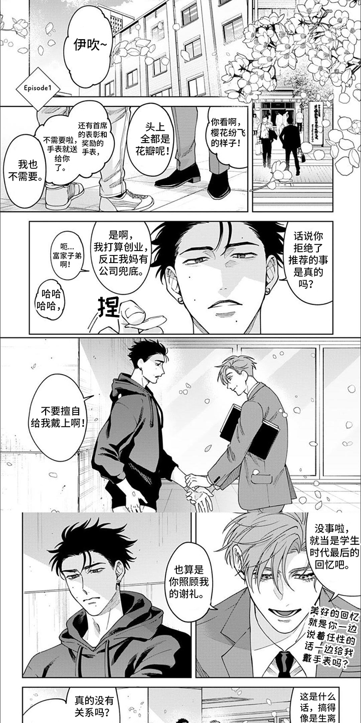 被上天眷顾的人第1话图