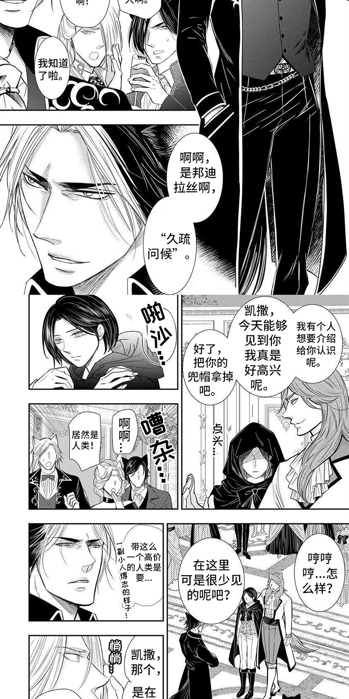 被黑狼子爵扣押第1话图