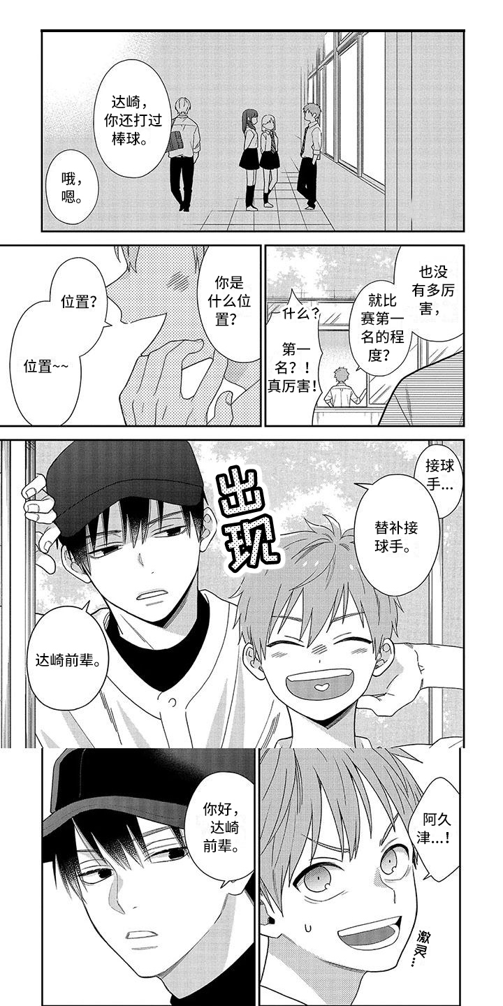 不可爱的男学生第1话图