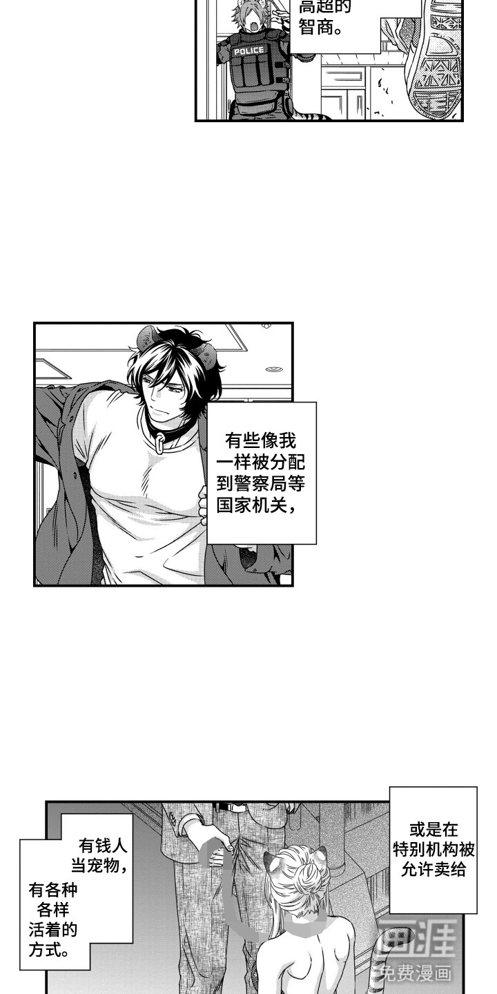 不会爱的野兽第2话图