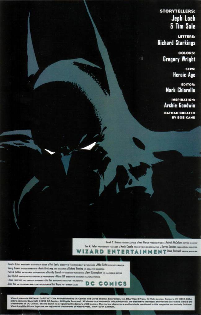 蝙蝠侠:黑暗胜利第1卷图