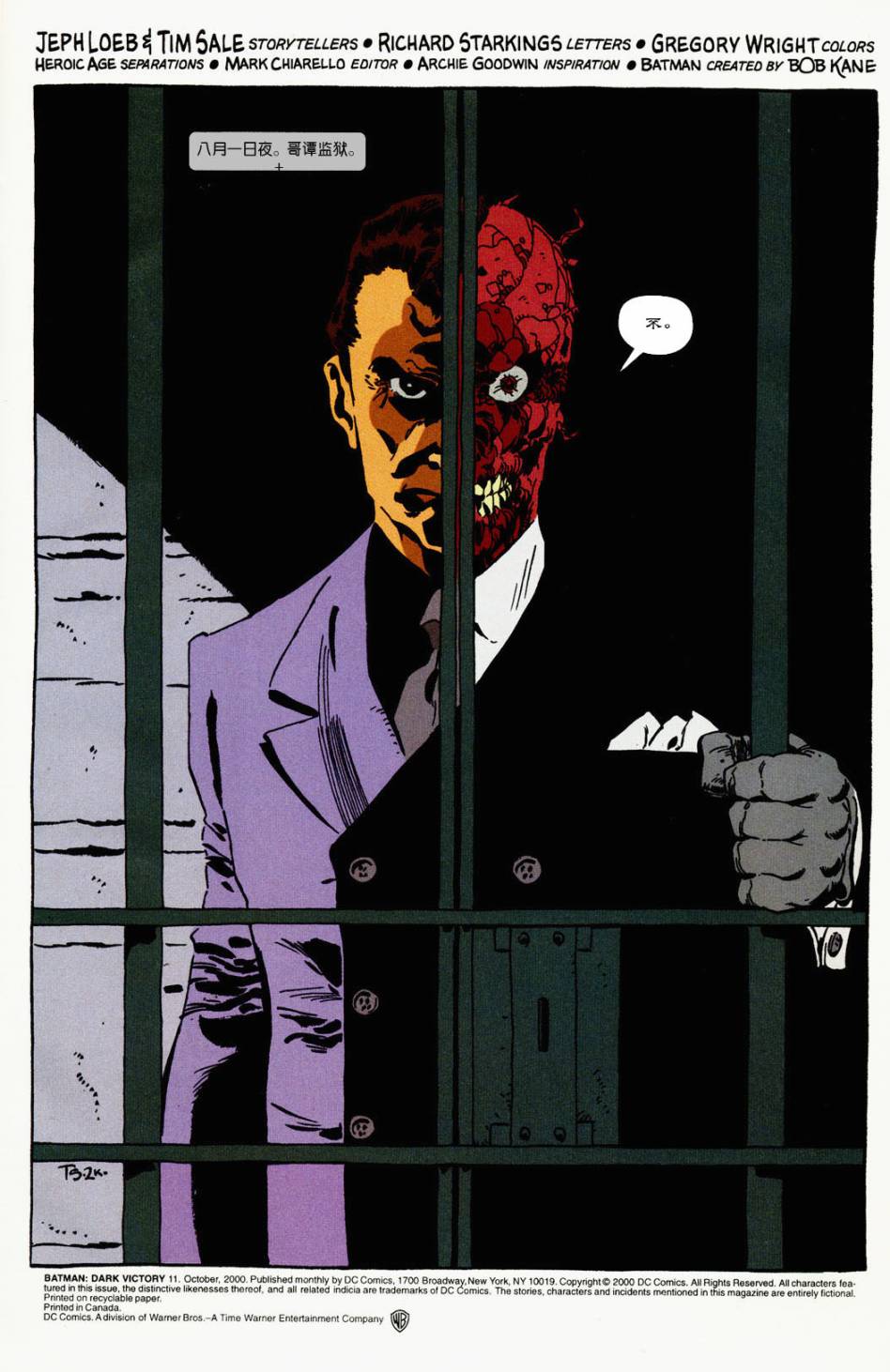 蝙蝠侠:黑暗胜利第11卷图