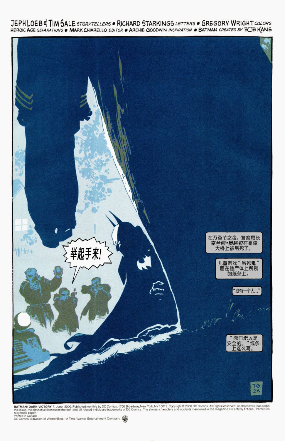 蝙蝠侠:黑暗胜利第7卷图