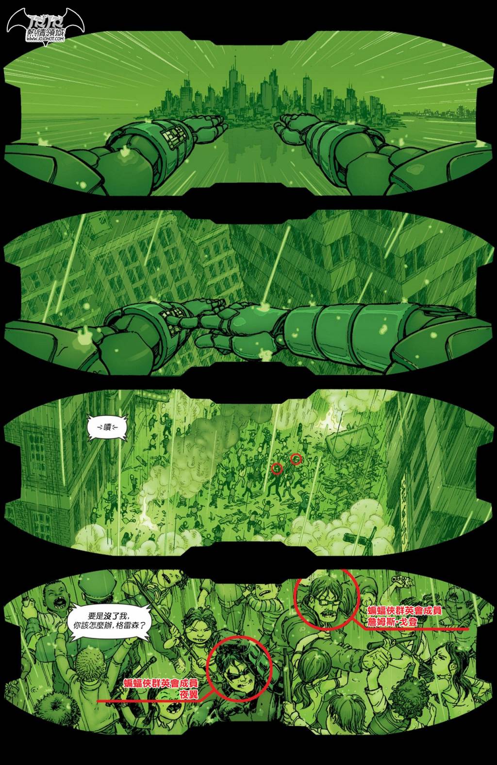 蝙蝠侠群英会第8卷图