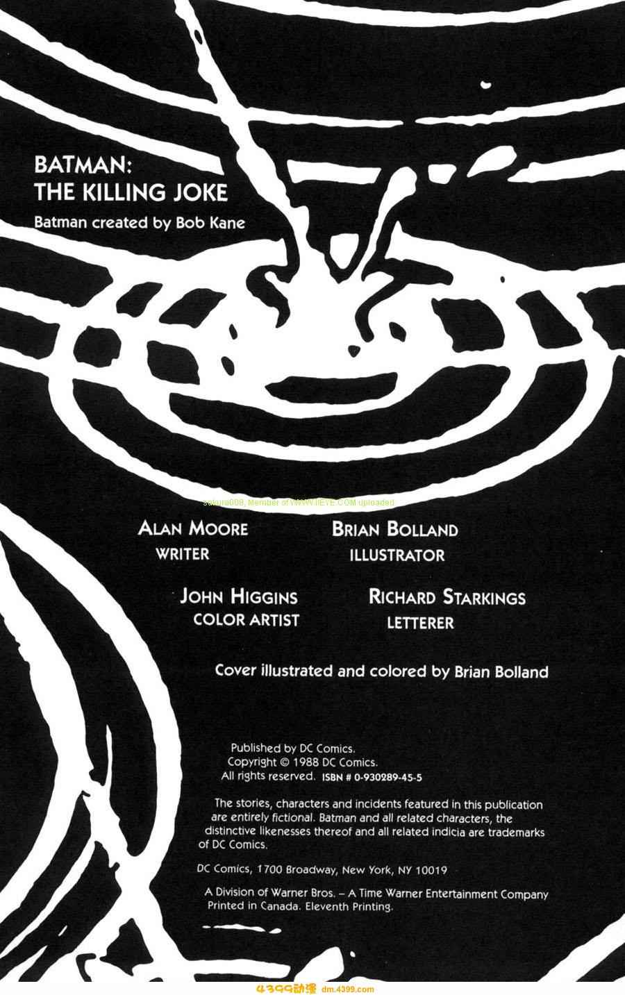 蝙蝠侠-致命玩笑全1卷图