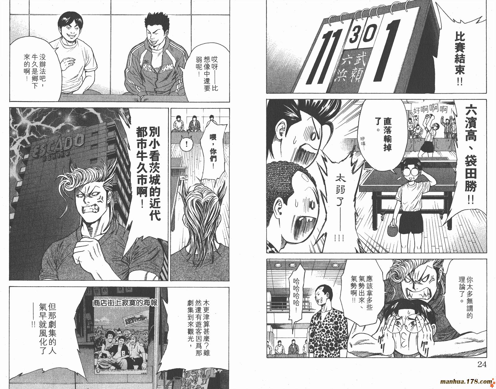 爆速乒乓 第3卷 第12页