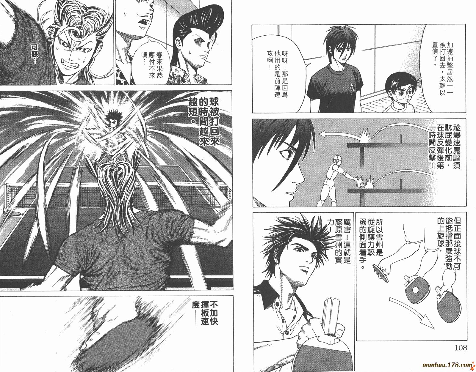 爆速乒乓 第3卷 第54页