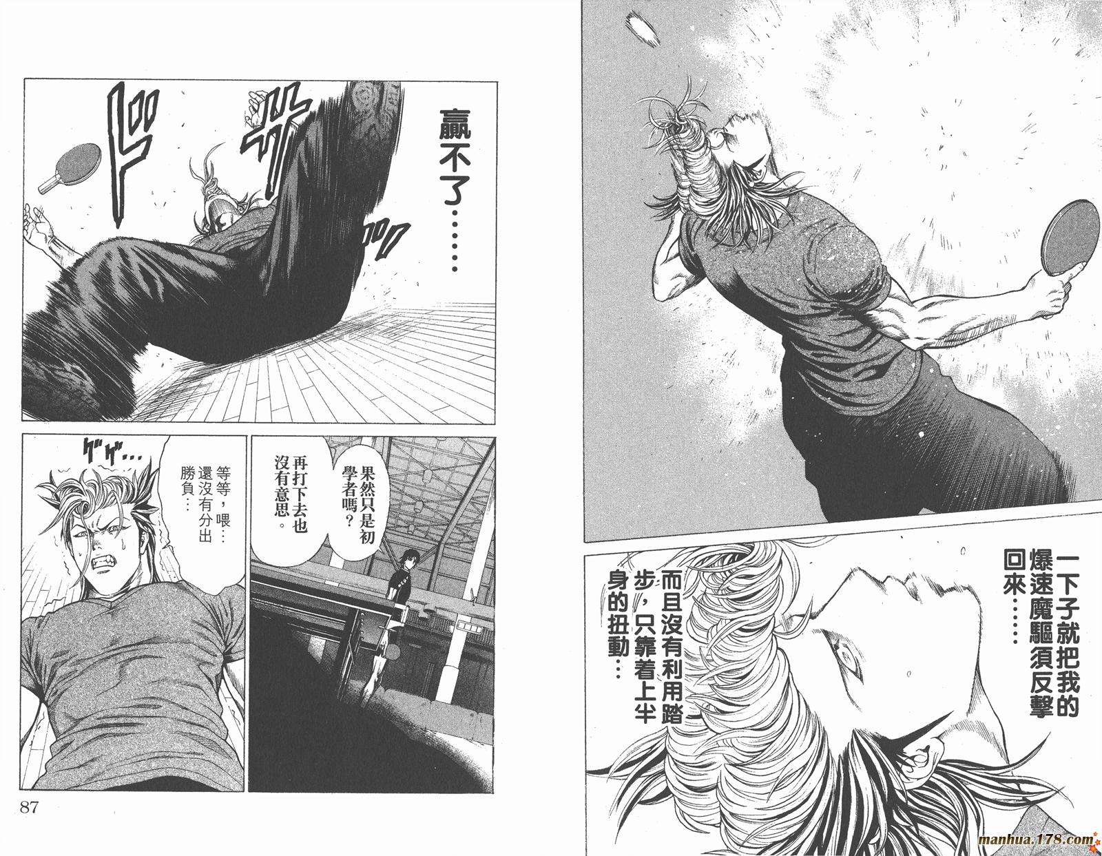 爆速乒乓 第8卷 第44页