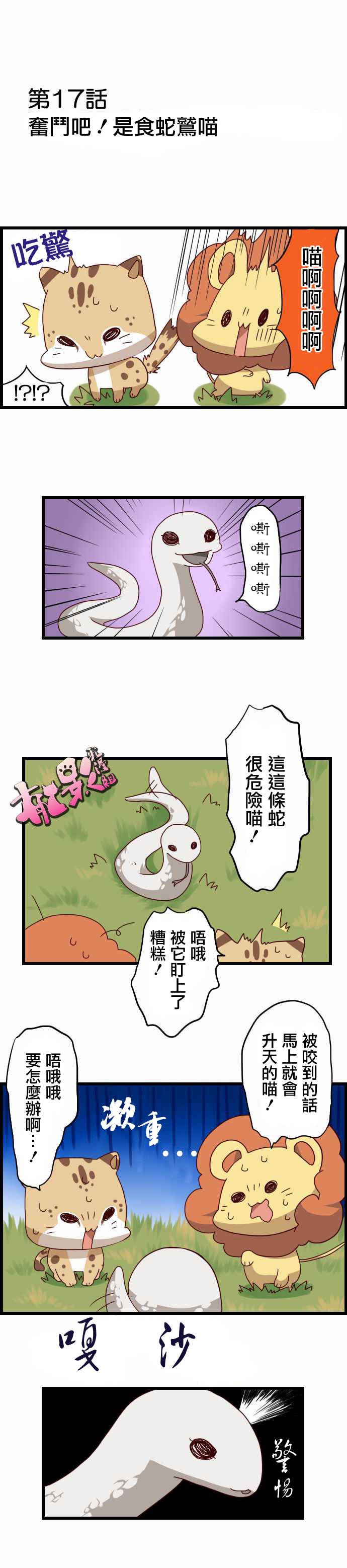 百兽之王鬃毛喵喵第17话图