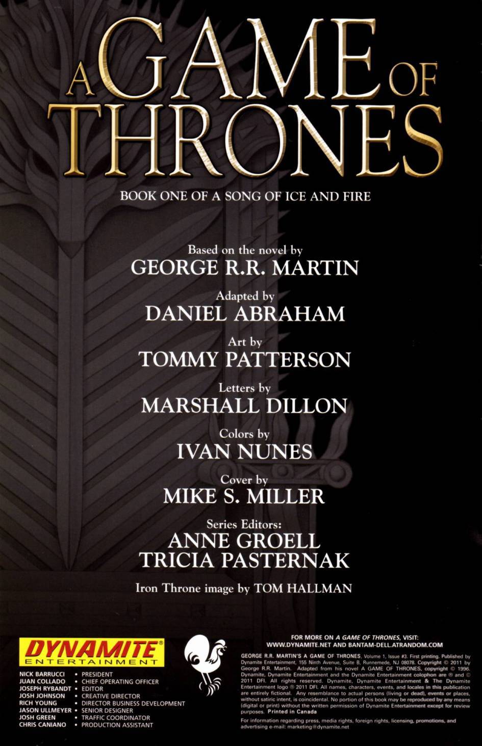 冰与火之歌第3卷图