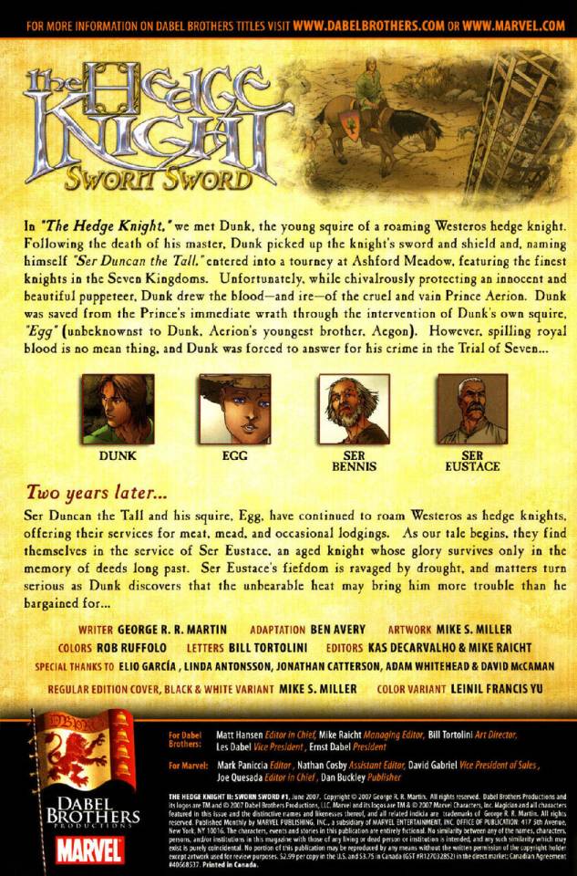 冰与火之歌 前传07 第1页