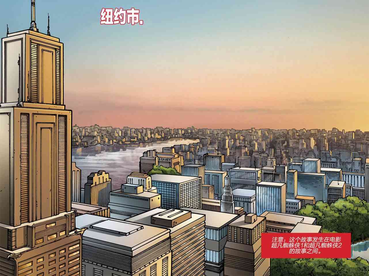 超凡蜘蛛侠2电影前奏漫画1卷图