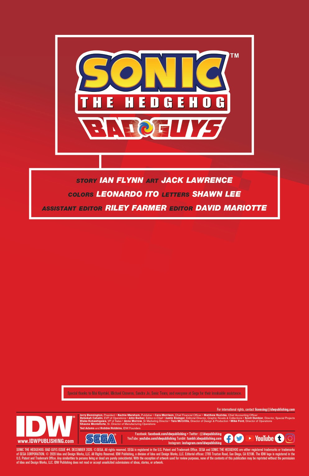 刺猬索尼克20204卷图