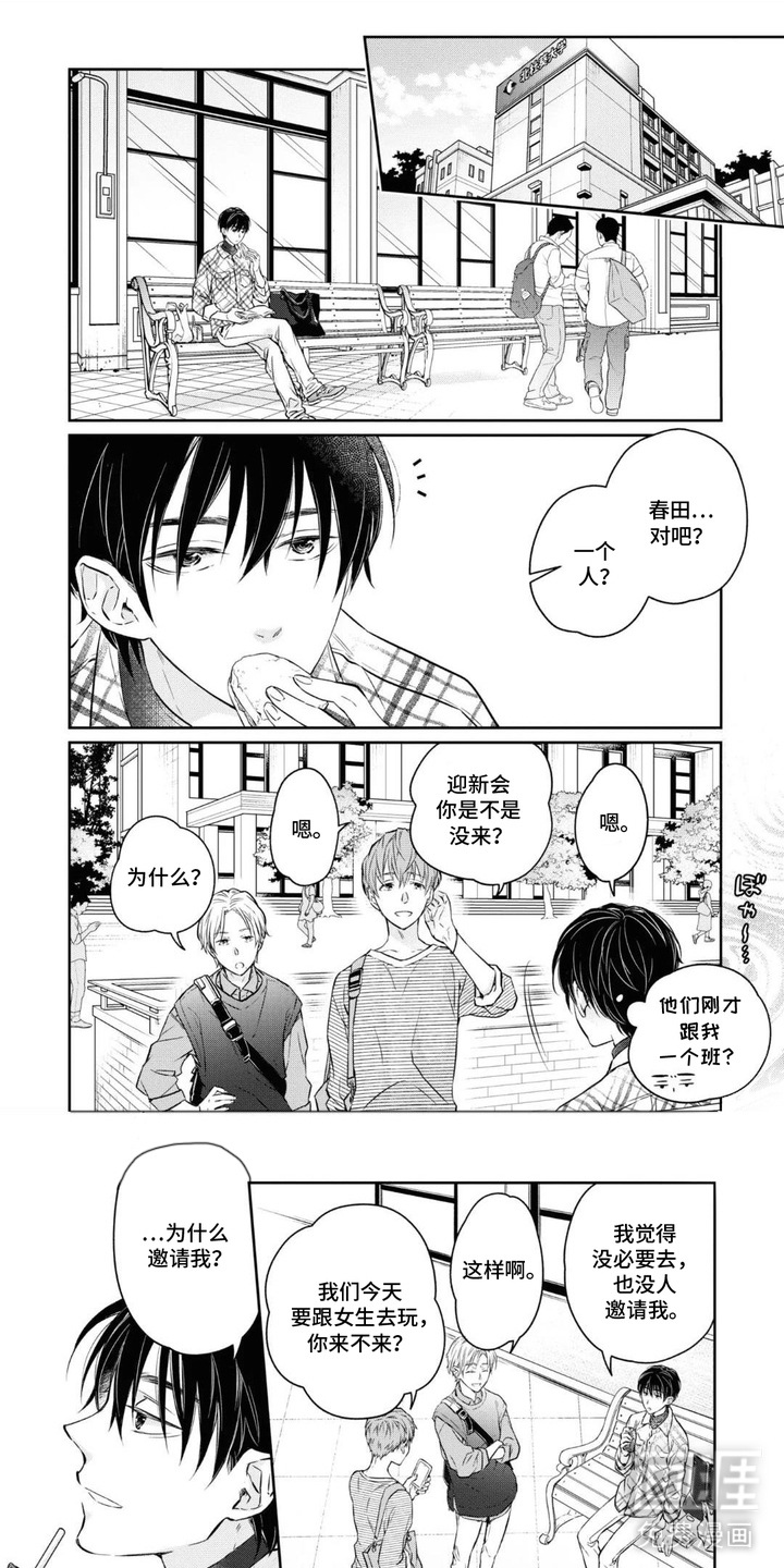 春日不良第3话第1页