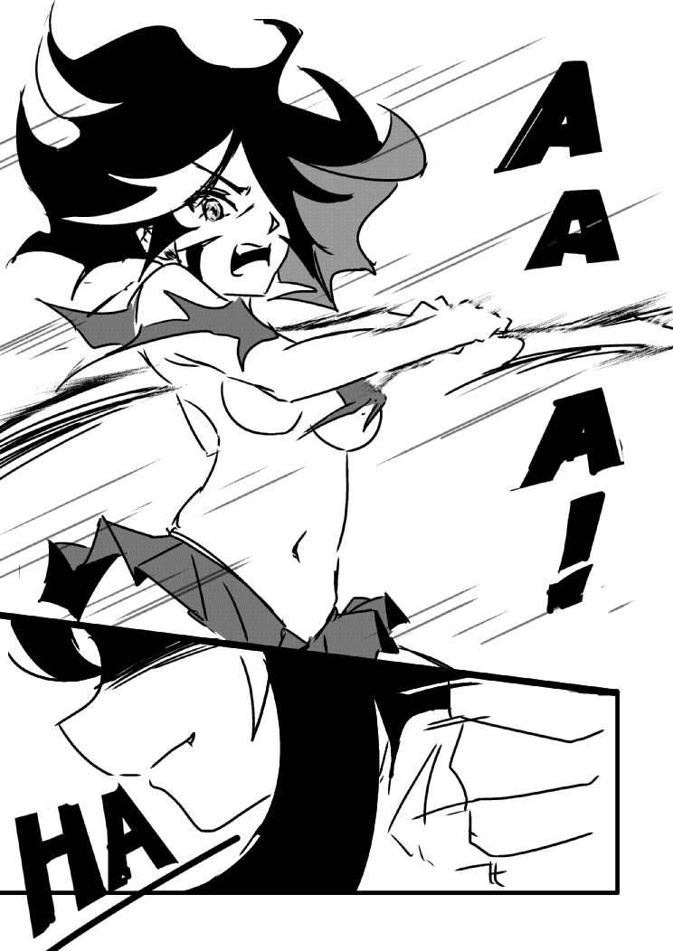 缠流子x鬼龙院皐月(KillaKill双斩同人)第3话图