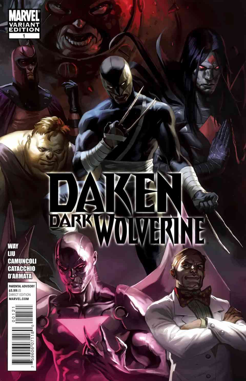 戴肯黑暗金刚狼1卷图