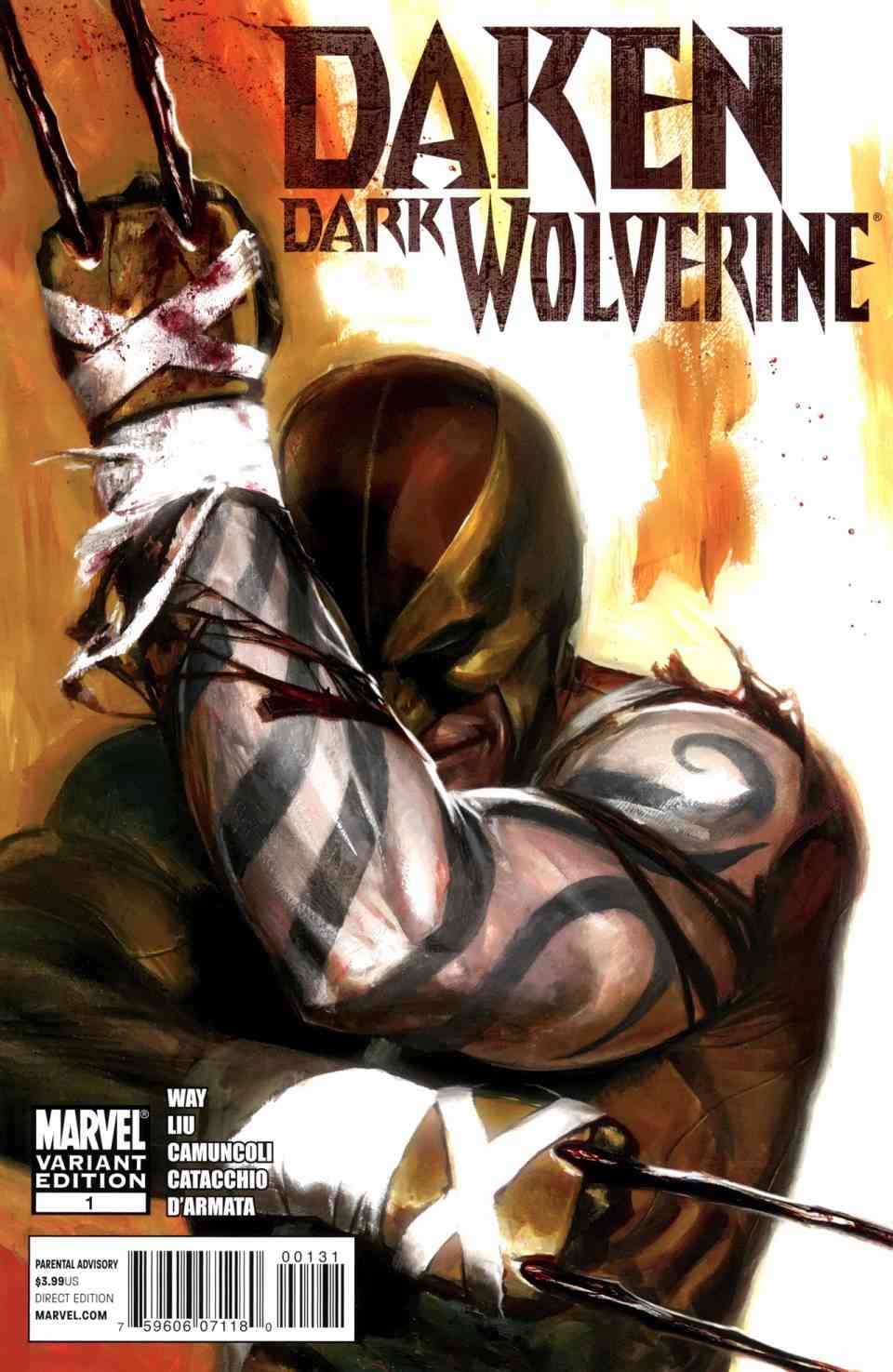 戴肯黑暗金刚狼1卷图