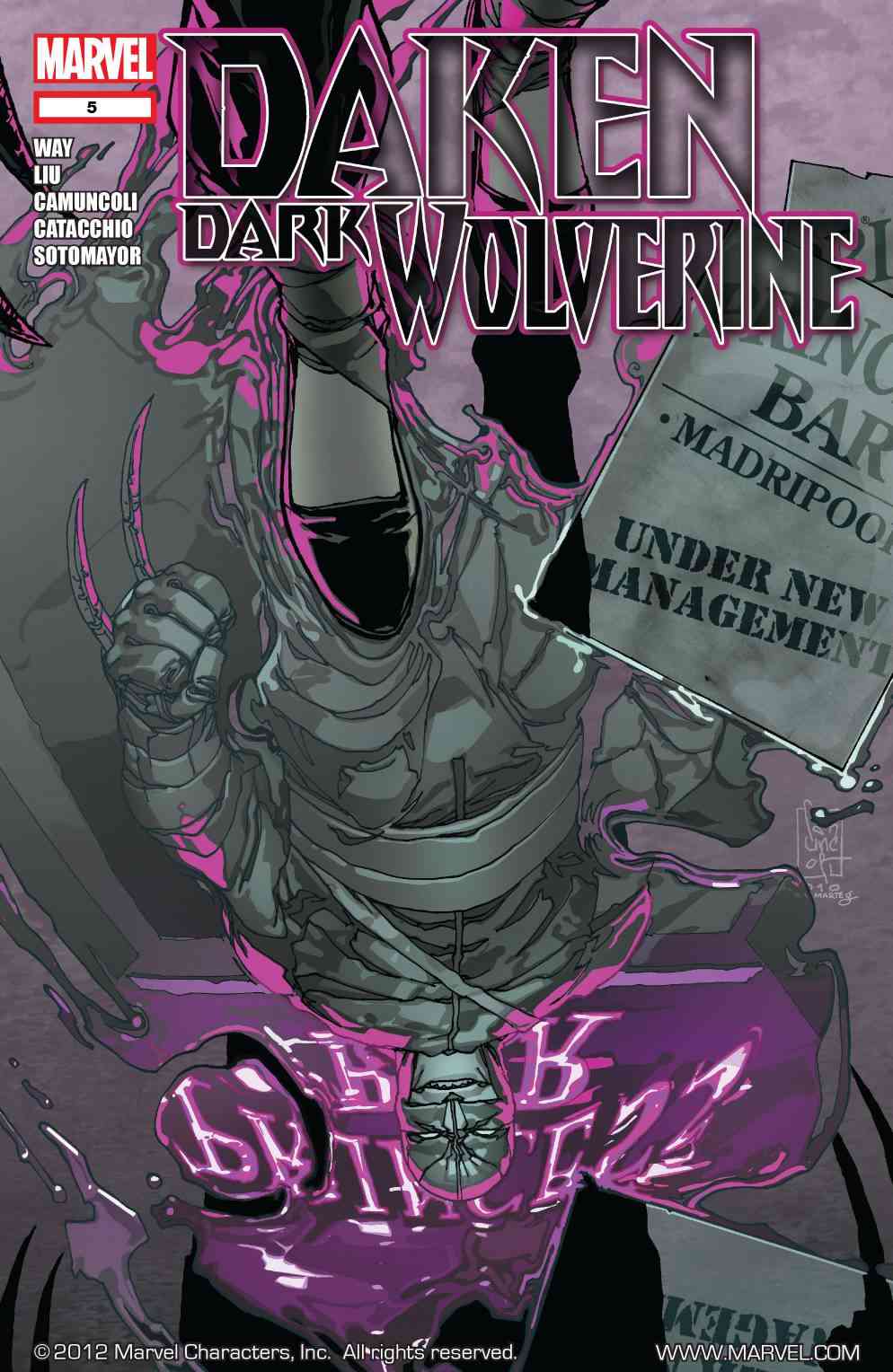 戴肯黑暗金刚狼5卷图