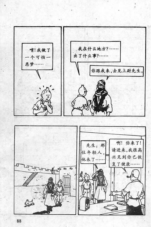 丁丁历险记12卷图