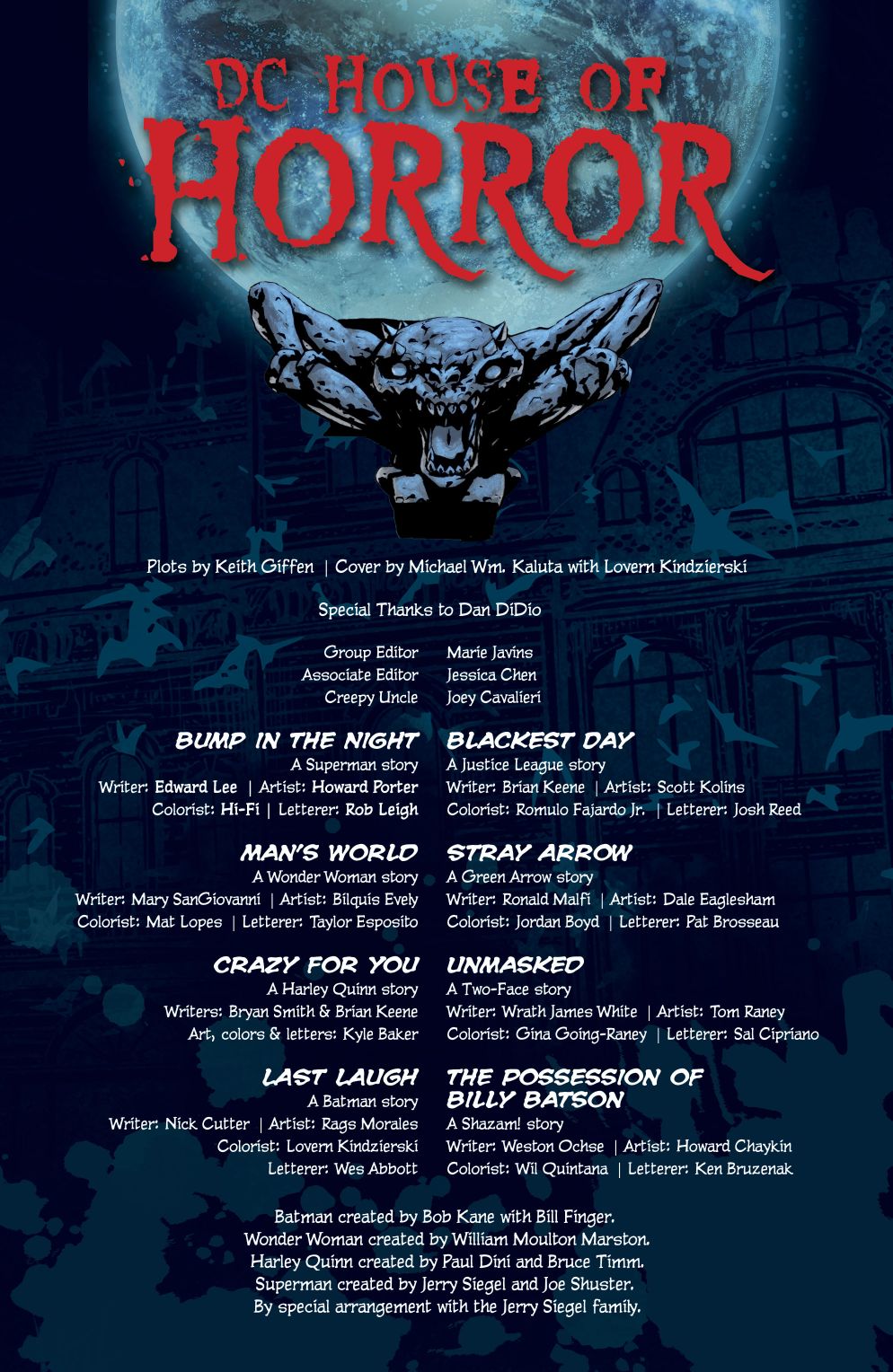 DC恐怖之屋1卷图