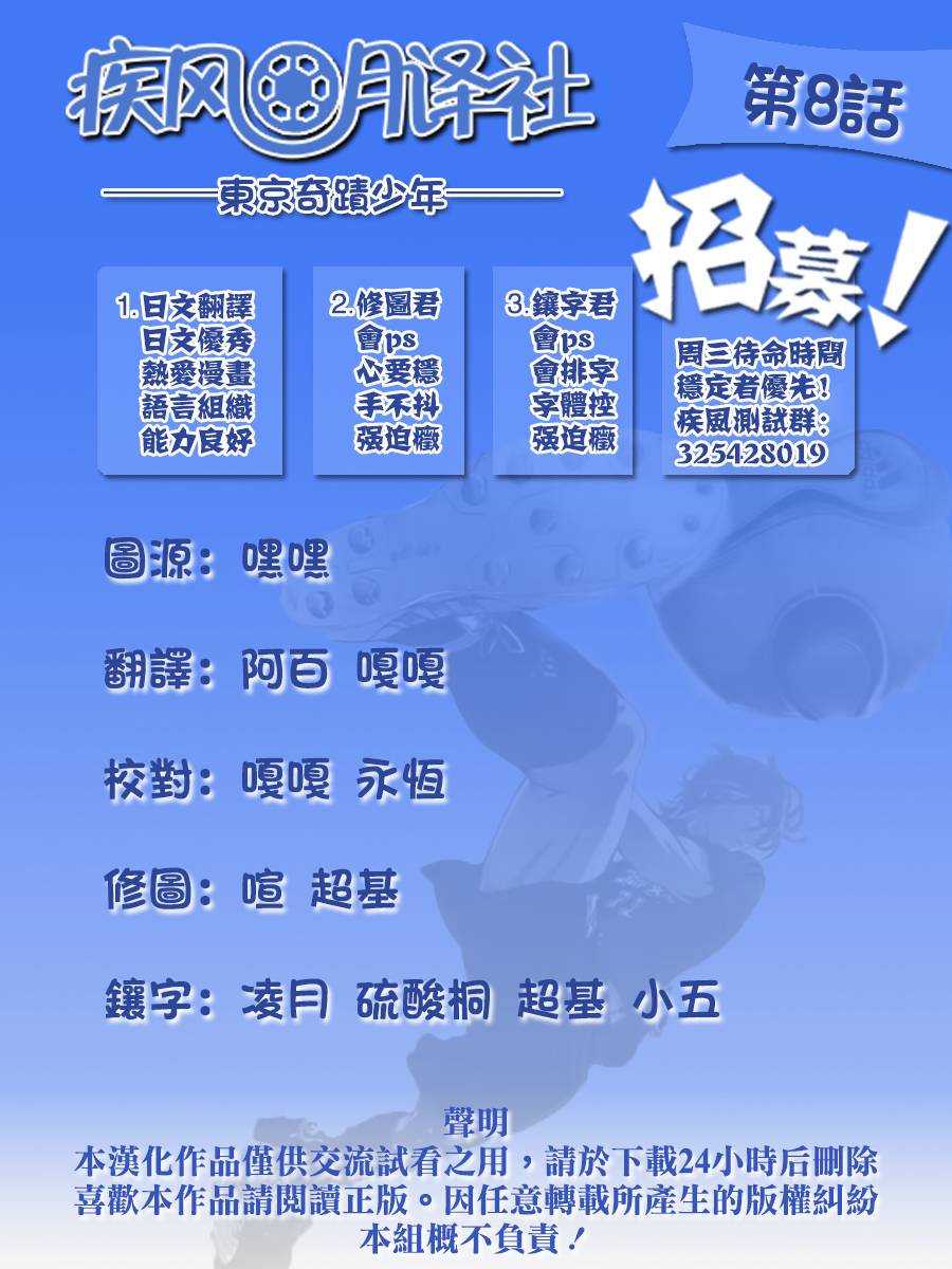 东京奇迹少年 第8话 第0页