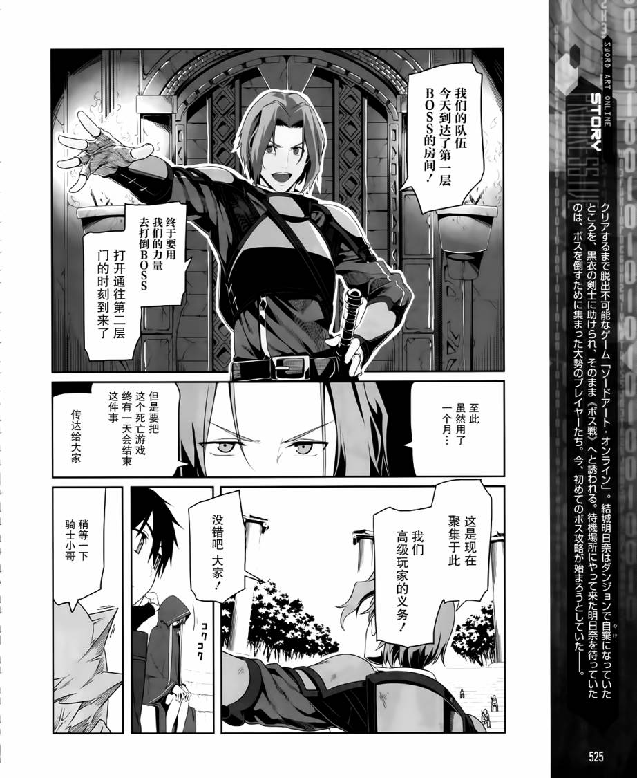 Sword Art Online:Progressive第3话图