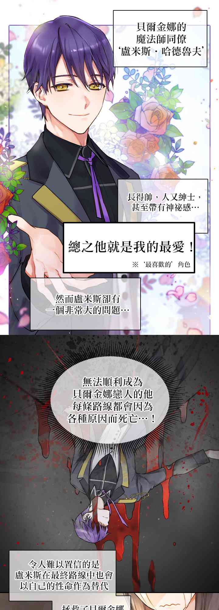 恶役只想做陪衬 1话 第2页