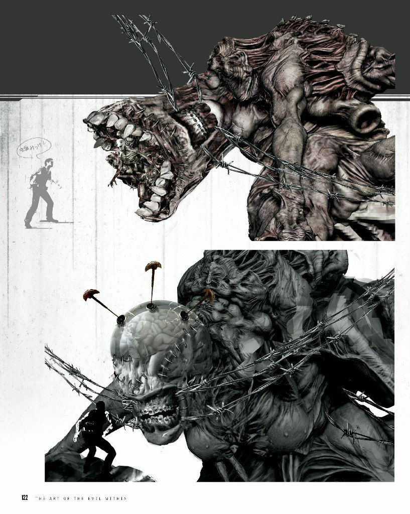 恶灵附身 画集1卷图