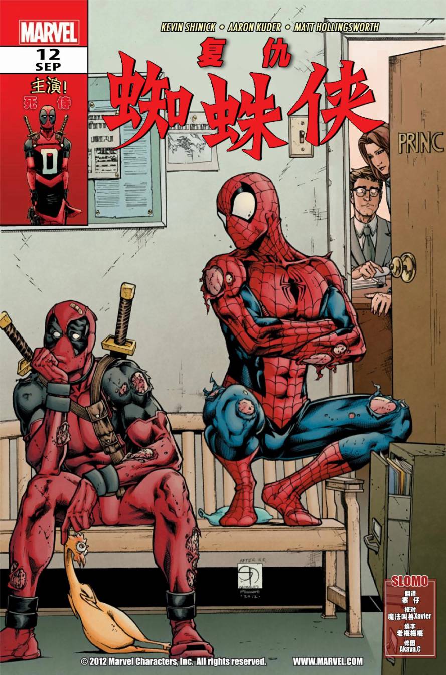 复仇蜘蛛侠第12卷图
