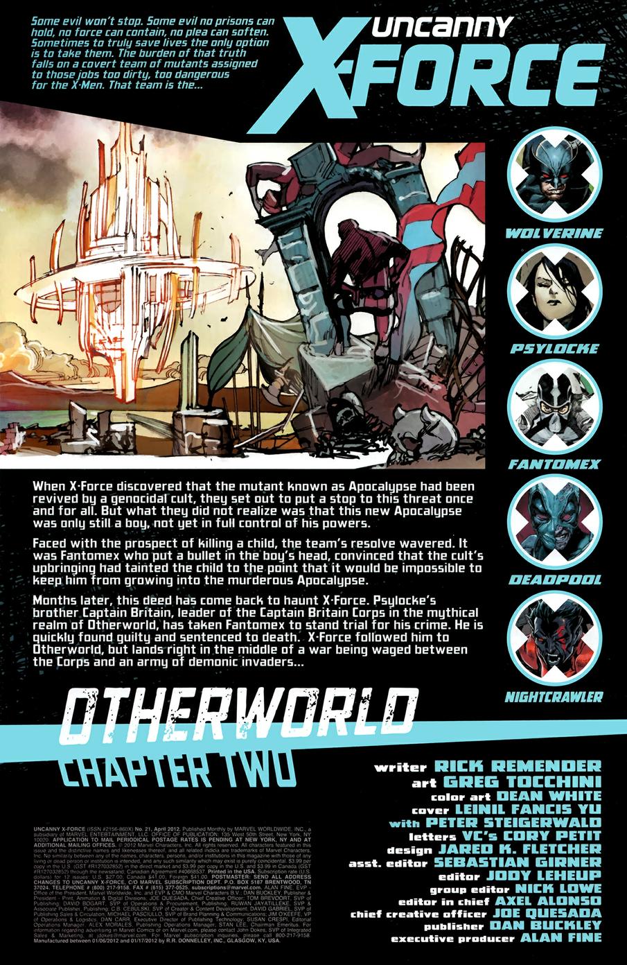 非凡X特攻队第21卷图